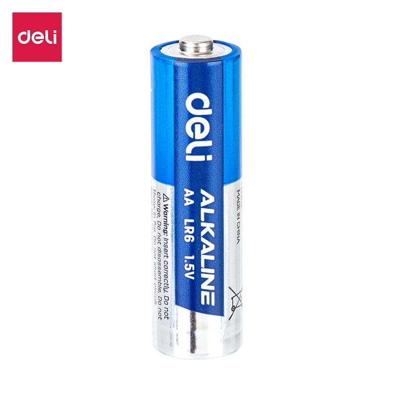 ภาพสินค้าDeli6 ก้อนถ่านอัลคาไลน์ AA LR6 / AAA LR03 ถ่าน 1.5V ใหม่ ถ่านไฟฉายอัลคาไลน์ Alkaline Battery จากร้าน deliliving บน Shopee ภาพที่ 4