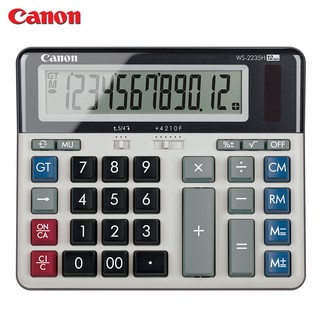 Canon WS-2235H เครื่องคิดเลขตั้งโต๊ะ 12 หลัก