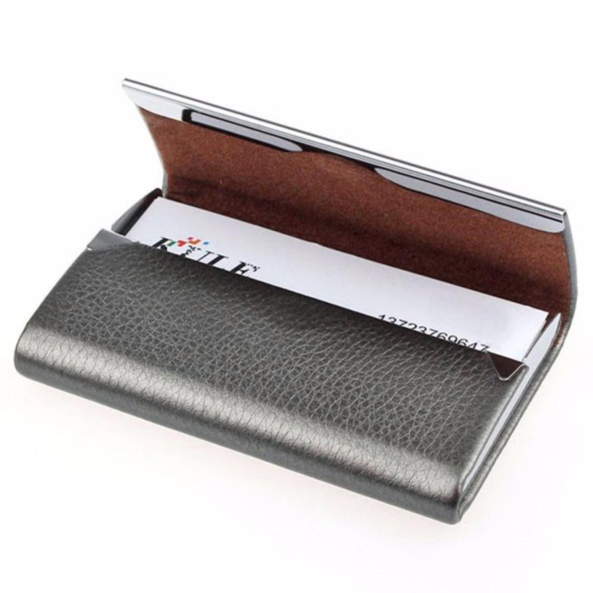 fin-1-กระเป๋าใส่นามบัตร-กล่องใส่นามบัตร-สเตนเลสสตีล-stainless-steel-business-name-card-box-no-1947-สีเงิน