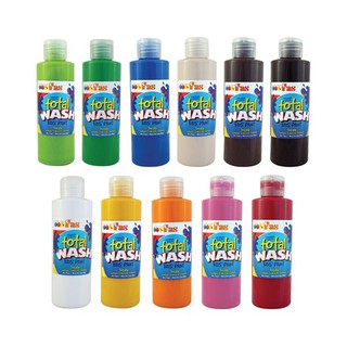สินค้า (โค้ดINCSM4Lขั้นต่ำ49ลด20) FAS Total Wash Kid’s Paint 250 ml (สีโปสเตอร์ล้างออกหมดจด)