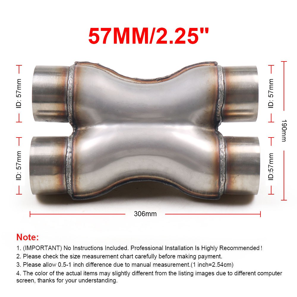 ท่อไอเสียรถยนต์-x-pipe-2-25-นิ้ว-2-5-นิ้ว-3-นิ้ว