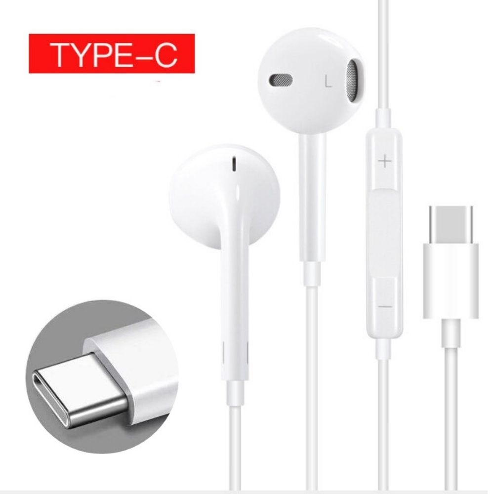 พร้อมส่ง-หูฟังแบบมีสาย-earphones-ชุดหูฟังโทรศัพท์มือถือแบบสายเข้าหูสําหรับ-android-type-c-และหูแจ๊ส-aux-3-5-mm