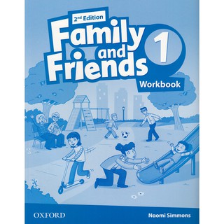 DKTODAY หนังสือแบบฝึกหัด FAMILY &amp; FRIENDS 1:WORKBOOK (2ED)
