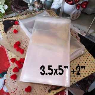 ภาพหน้าปกสินค้า3.5x5 นิ้ว 115 ใบ ถุงแก้ว ฝากาว ใส มี ฝาปิด OPP ถุงใส แถบกาว ขนาด 3.5x5 นิ้ว +ฝาปิด 2 นิ้ว จำนวน 115 ใบ 90 บาท ซึ่งคุณอาจชอบสินค้านี้