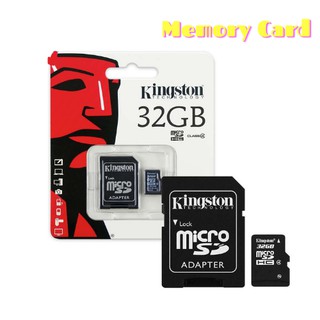 Kingston Micro sd card Memory Card 32GB กล้อง/กล้องติดรถยนต์ / โทรศัพท์มือถือ