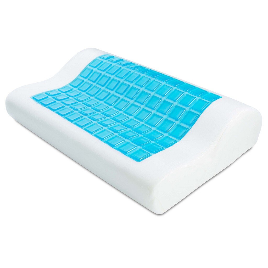 abloom-หมอนนอนสุขภาพ-เมมโมรี่โฟม-พร้อมเจลเย็น-cooling-gel-memory-foam-pillow