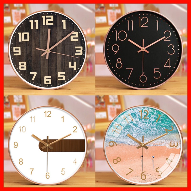 นาฬิกาปลุก-นาฬิกาปลุกตั้งโต๊ะ-นาฬิกาติดผนัง-นาฬิกาแขวน-นาฬิกาแขวนผนัง-ทรงกลม-นอร์ดิก-นาฬิกาติดผนังขนาดใหญ่-ดีไซน์เรีย