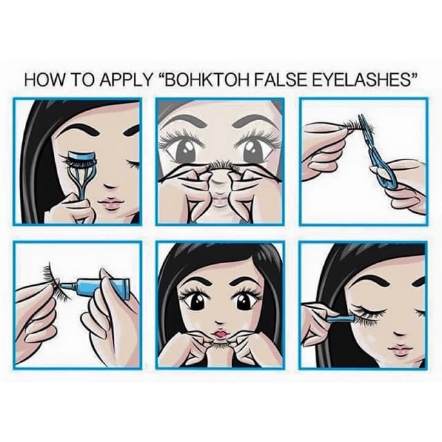 bohktoh-บอกต่อ-ขนตาปลอมบอกต่อ-ขนตาล่าง-1กล่อง-10คู่