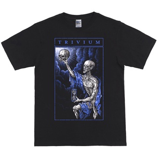 เสื้อยืด ผ้าฝ้าย พิมพ์ลาย Trivium Band สินค้าโดย Don Juanism