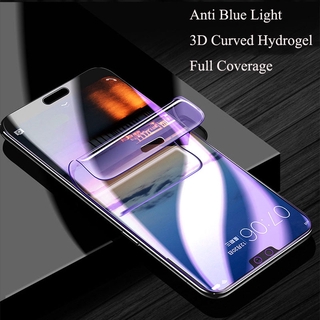 Hydrogel Film OPPO Reno4 Reno4Pro Reno 3 4 Pro A91 Realme C11 C3 6 6S 6i Find x2 F15 4G 5G 3D Full Covered Anti Blue Light Eye Protection Explosion-proof Scratch Resistant Film Coverage Screen Protectors Phone Cases #1929