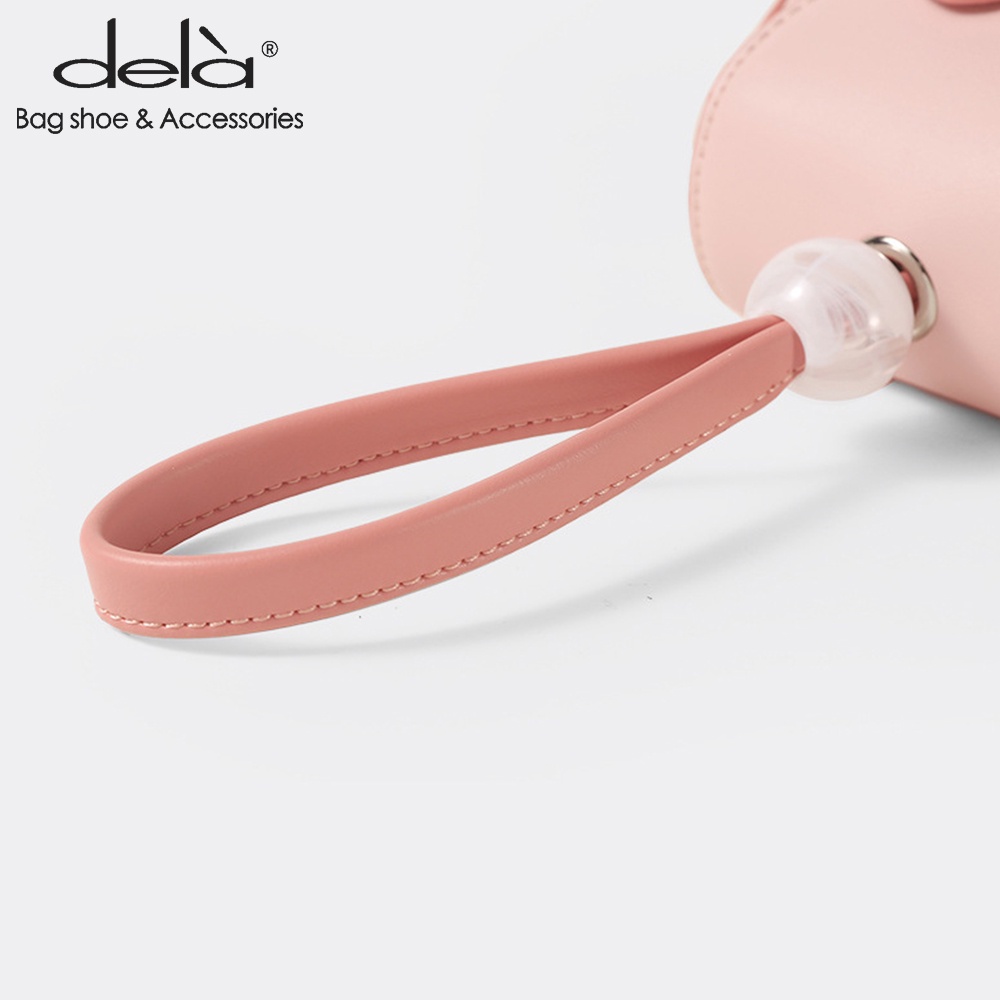 เกี่ยวกับสินค้า Dela กระเป๋าใส่โทรศัพท์มือถือ ขนาดเล็ก สีชมพู เหมาะกับของขวัญวันวาเลนไทน์ สําหรับผู้หญิง