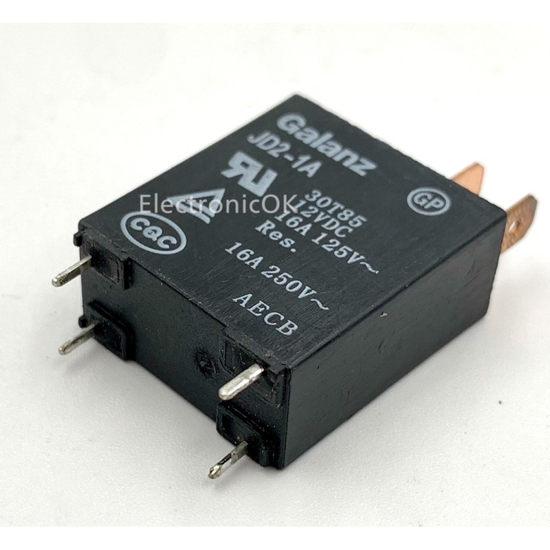 รีเลย์-jd2-1a-12v-2ขาบน-4ขาล่าง