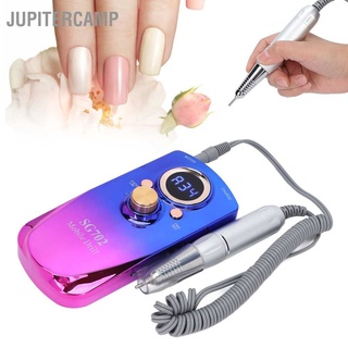 Jupiter เครื่องสว่านขัดเล็บไฟฟ้า 35000RPM สําหรับร้านเสริมสวย 100‐240V