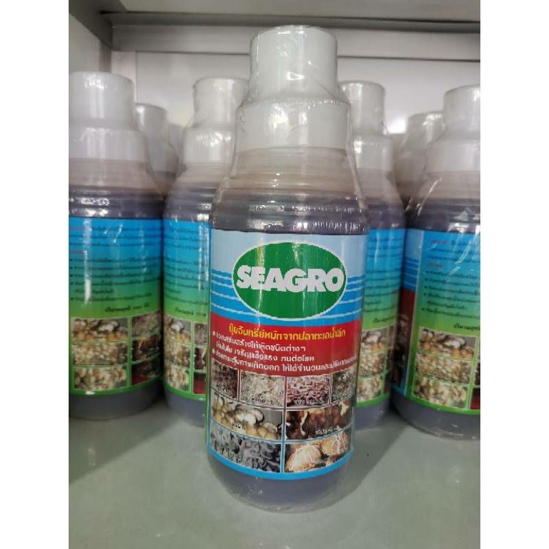 seagro-กระตุ้นเส้นใยเห็ดเร่งการเติบโตเพิ่มปริมาณการเกิดดอกเร็วขึ้น