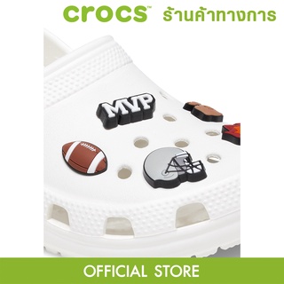 CROCS Jibbitz Footballstar (แพ็ค 5 ชิ้น) ตัวติดรองเท้า ที่ติดรองเท้าjibbitz