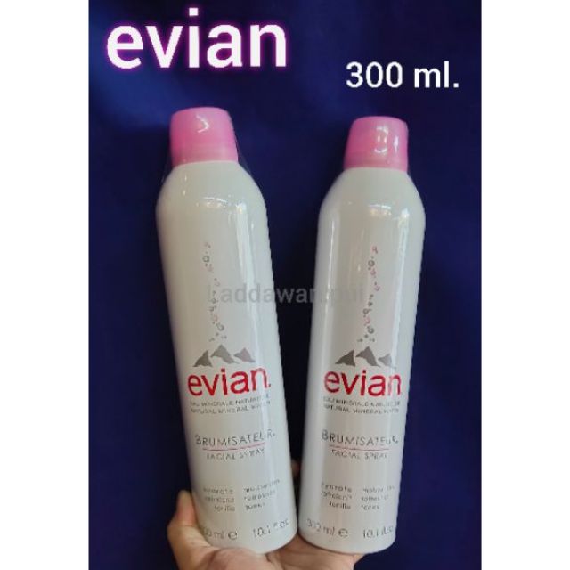 ภาพหน้าปกสินค้าEvian facial spray 300ml. สเปรย์น้ำแร่เอเวียง % น้ำแร่เอเวียง Evian น้ำแร่ สเปรย์น้ําแร่ Evian