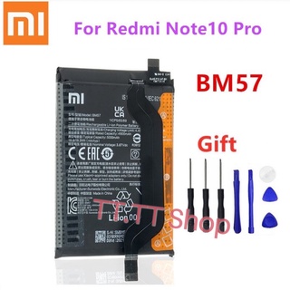 แบตเตอรี่ Xiaomi Mi Redmi Note10 Pro / Poco X3 GT Xiaomi Redmi Note 10 Battery Model BM57 5000mAh แบต Redmi Note10 Pro