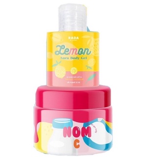 Nom C lotion โลชั่นนมซี แบรนด์ รดา ทาแล้วเนียน 100 g.(1ปุก) / เจลรดา ออร่า #เจลมะนาว 🍋🍋