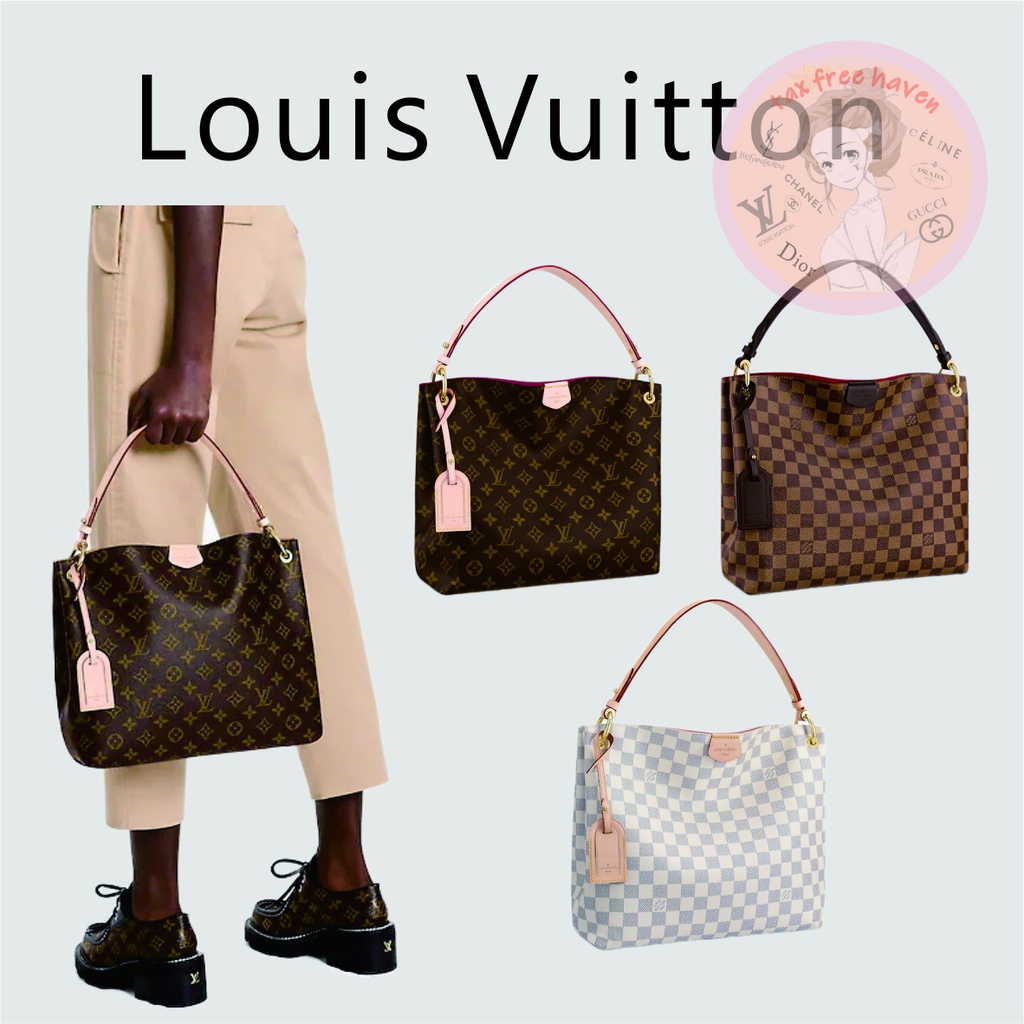 shopee-ลดกระหน่ำ-ของแท้-100-louis-vuitton-brand-new-graceful-small-handbag