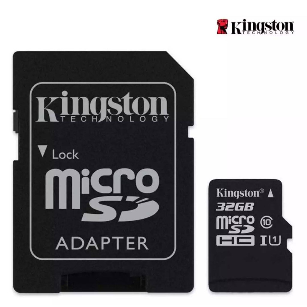 ภาพสินค้าเมมแท้ศูนย์ Kingston Micro SD Class 10 32GB With Adapter เคลมศูนย์Synnex ได้แน่นอน100% จากร้าน smartcameraip บน Shopee ภาพที่ 3