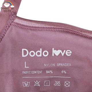 ภาพขนาดย่อของภาพหน้าปกสินค้าDODOLOVE เสื้อในให้นม ใส่ปั๊มนมได้ เสื้อในคนท้อง ชุดชั้นในให้นม เนื้อผ้า Nilit Softex จากร้าน dodolove. บน Shopee ภาพที่ 6