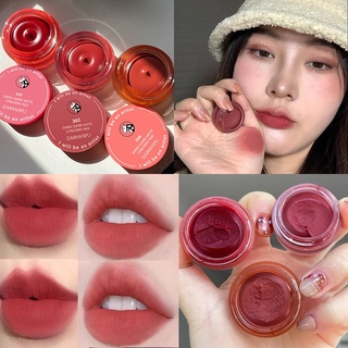 Daimanpu [พร้อมแปรงทาปาก] Heroine Paint Canned Lip Mud Lip Glaze Velvet Mousse ลิปสติก