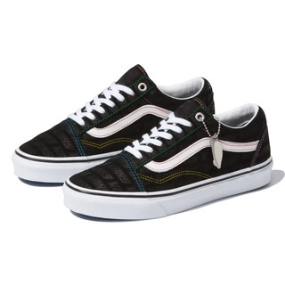 Vans รองเท้าผ้าใบ Old Skool Emboss Black/True White ( VN0A4U3BX00 )