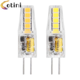 หลอดไฟโคมไฟระย้า 10LED 12V AC DC G4 LED 2W 180LM SMD2835