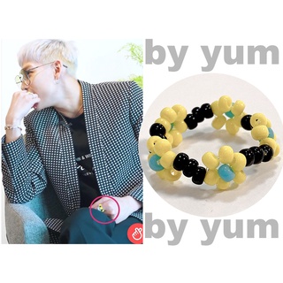 🇰🇷byyum🇰🇷Wearing GOT7 BamBam in Korea [ Handmade daisy beaded ring]