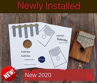【191 ให้ออกไป】2020 Kalimba Song Kalimba Note หนังสือสอนดนตรี คาลิมบา 17 คีย์ 21 คีย์เครื่องดนตรี