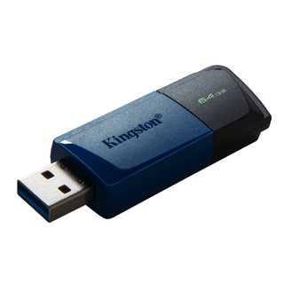 โปรโมชั่น : KINGSTON 64GB USB3.2 Gen 1 DataTraveler Exodia M Black  Blue MS2-000944 แฟลชไดรฟ์
