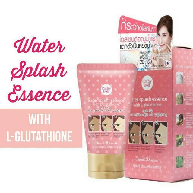 Cathy Doll Water splash essence with Lglutathione Shopee Thailand