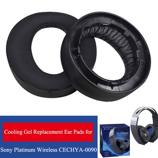 แผ่นเจลครอบหูฟัง แบบเปลี่ยน สําหรับ Sony Platinum Wireless Playstation PS4 2018 Version CECHYA-0090