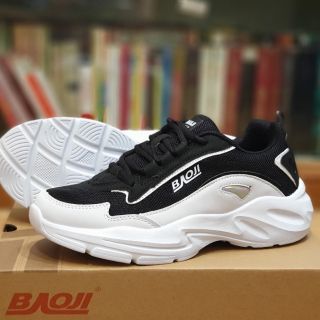 สินค้า รองเท้าผ้าใบผู้หญิง BAOJI สไตล์ FILA เกาหลี SIZE 37-41 BJW669