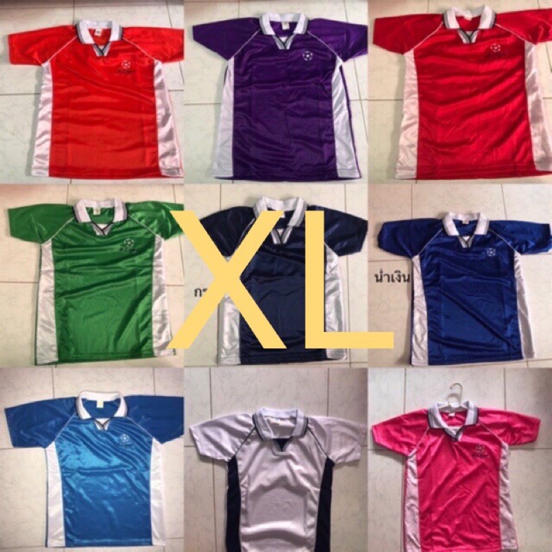 xl-เสื้อ-rj-คอปก-เสื้อกีฬาสีราคาถูก-เสื้อกีฬา-เสื้อกีฬาราคาถูก-เสื้อกีฬาเด็กหญิง-เสื้อกีฬาเด็กชาย
