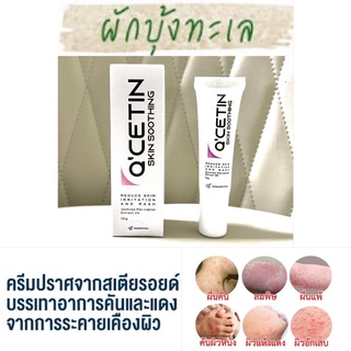 ภาพขนาดย่อของสินค้า(ล็อตใหม่สุด 5/2/25) Q-Cetin สารสกัดจากผักบุ้งทะเล คิวซีติน สกินซูทติ้ง ลดการอักเสบ ลดการแพ้ ลมพิษ แมลงกัดต่อย 10 G