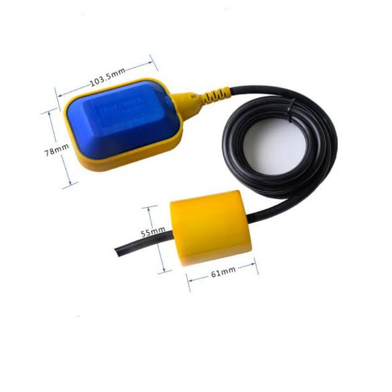 สวิตช์ลูกลอย-float-switch-สายยาว-3-เมตร-16-8-a-250vac