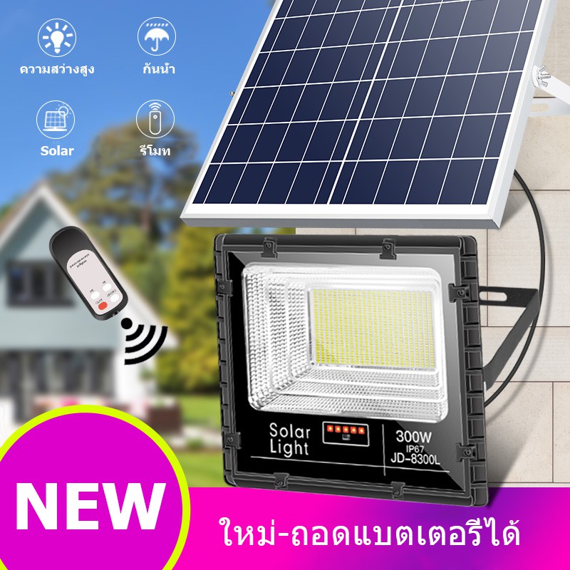 ใหม่-solar-led-สปอตไลท์-โซล่าเซลล์-รุ่นพี่บิ๊ก-25w-light-แสงสีขาว-ถอดแบตเตอรี่ได้-solar-led-โซล่าเซลล์-รุ่นพี่บิ๊ก