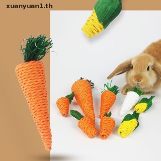 สินค้า Xuan ของเล่นเคี้ยว ลูกบอลสาน ทําความสะอาดฟัน สําหรับหนูแฮมสเตอร์ กระต่าย
