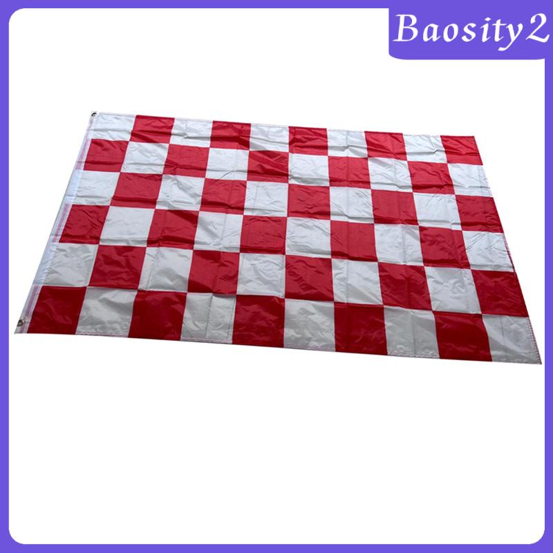 baosity2-ธงแข่งรถ-ลายตารางหมากรุก-สีแดง-และสีขาว-สําหรับตกแต่ง
