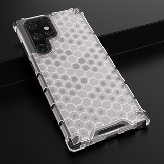 Shockproof Casing Samsung Galaxy S22 Ultra Armor Case Galaxy S22 Plus S22+ Hybrid Hard PC Soft TPU Back Cover Transparent