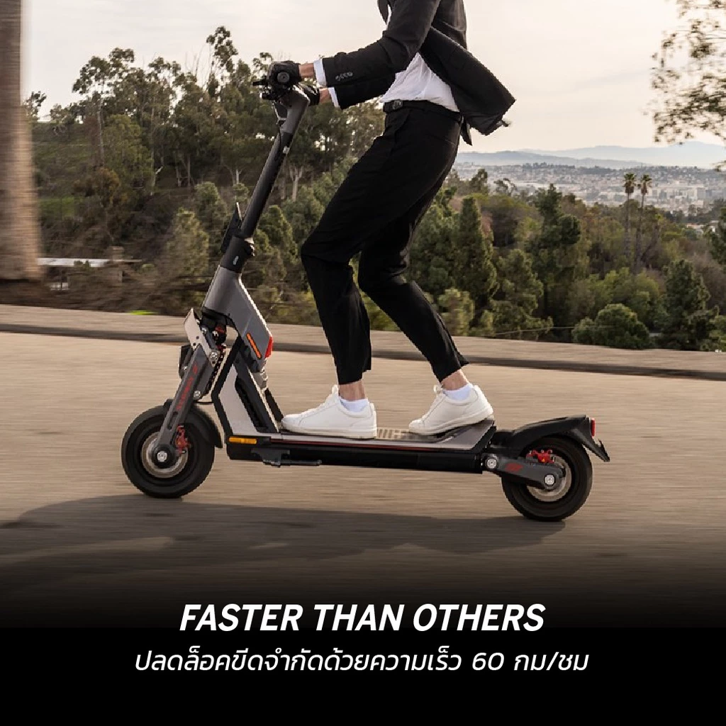 Segway Ninebot Segway SuperScooter GT1 สกู๊ตเตอร์ไฟฟ้ารุ่น High - Performance เครื่องศูนย์ MONOWHEEL ประกันศูน