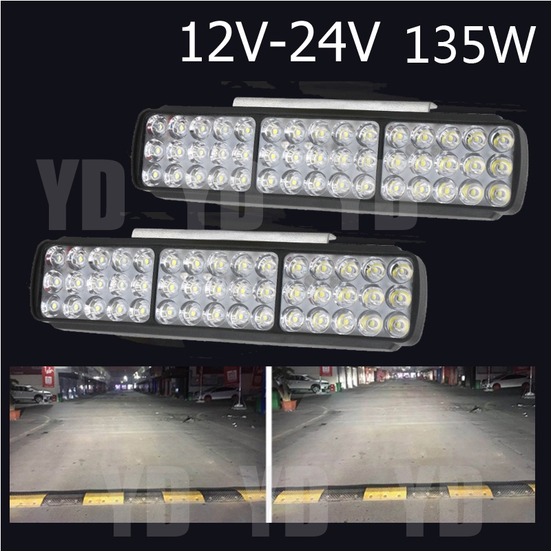 11 นิ้ว ไฟโปรเจคเตอร์ 135W ไฟสปอตไลท์ led 12v ความสว่างสูง ไฟหน้า ...