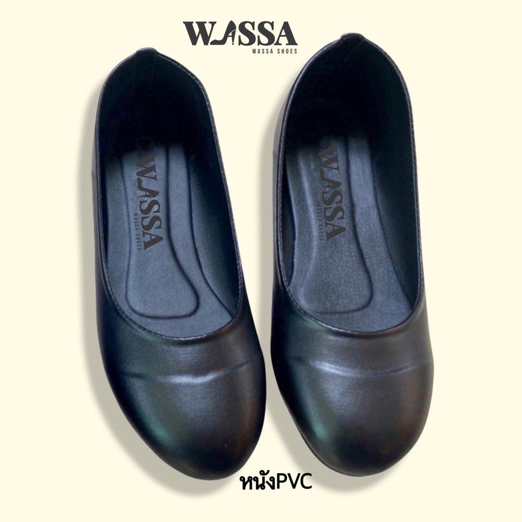ภาพหน้าปกสินค้ารองเท้าคัทชู รองเท้าส้นแบนไซส์ใหญ่ 39 40 41 42 43 44 45 ส้นแบน รุ่น K-900 K-903 จากร้าน wassa.shoes บน Shopee