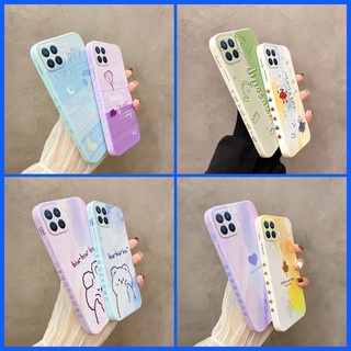 เคส OPPO A93 Case OPPO A93 เคสซิลิโคนนิ่ม ลายภาพวาดสีน้ํามัน กันตก สําหรับ