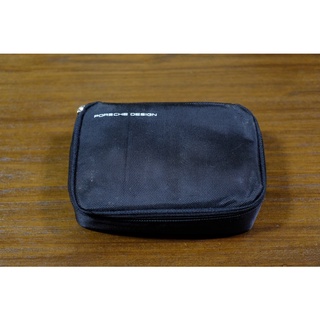 กระเป๋า amenity kit Porsche Design การบินไทย ชั้น business ของแท้ หัวซิปชำรุด