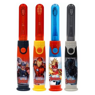 🌟พร้อมส่ง🌟 แปรงสีฟันพร้อมแสงไฟและเสียงดนตรี FireFly Avengers Light & Sound Effect Toothbrush