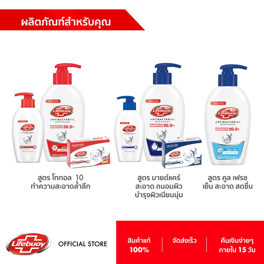 lifebuoy-ไลฟ์บอย-สบู่เหลวล้างมือ-สูตรมายด์แคร์-190-มล-x2-แอนตี้แบคทีเรีย-สบู่ฆ่าเชื้อ-สบู่ล้างมือ-เจลล้างมือผลิตภัณฑ