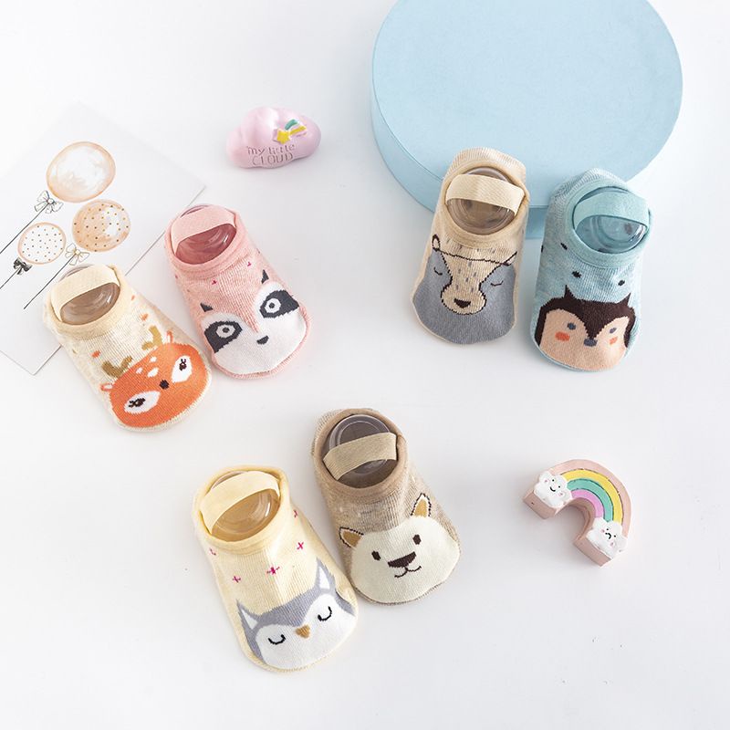 พร้อมส่ง-babybug-ถุงเท้าเด็ก-มีกันลื่น-สำหรับ-ทารก-เด็กอ่อน-0-1-ขวบ-ผ้านิ่ม-ใส่สบาย