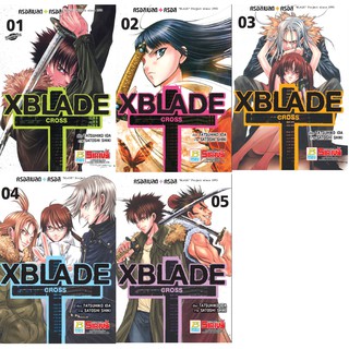 บงกช Bongkoch หนังสือการ์ตูนญี่ปุ่นชุด X BLADE + -CROSS- (เล่ม 1-5) *มีเล่มต่อ